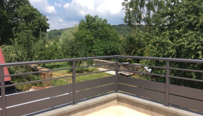 garde corps balustrades aluminium installation